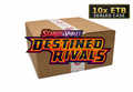 Pokémon TCG Destined Rivals Elite Trainer Box Case | 10x ETB Sealed